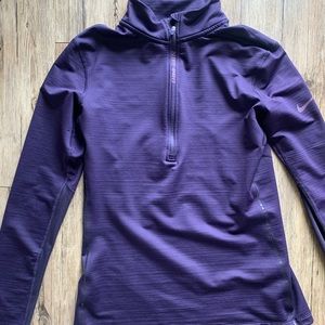 Medium 1/4th zip Nike HyperWarm running top